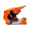 KASK MOTOCYKLOWY FOX V1 SHIELD FLUO ORANGE XXL